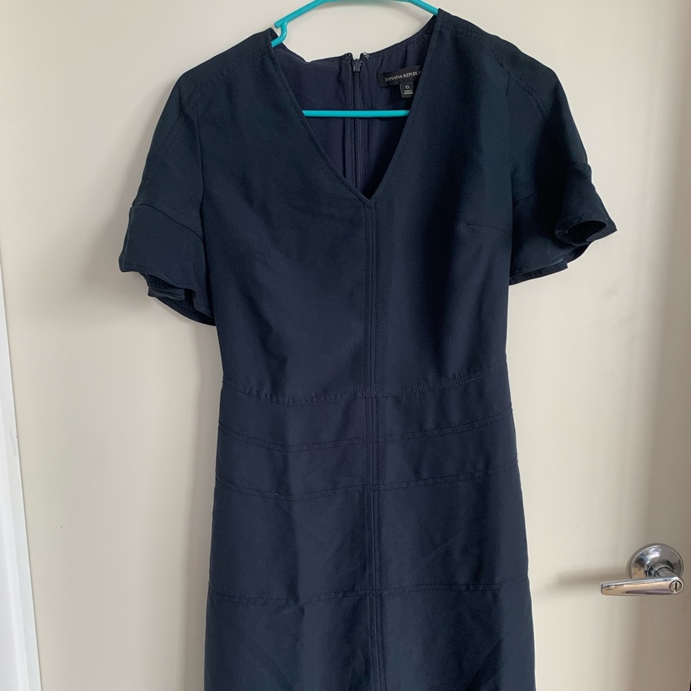 Banana Republic Navy Dress